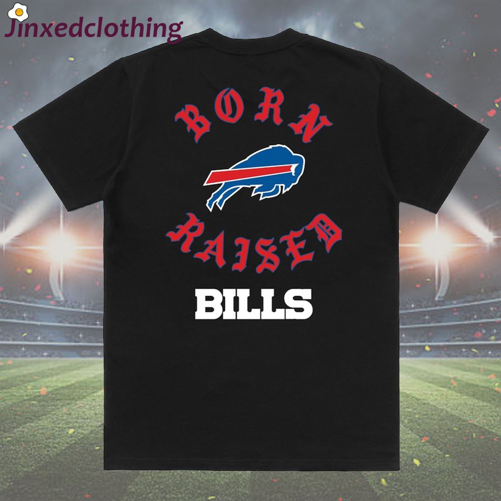 Official Buffalo Bills Born X Raised T-shirt 